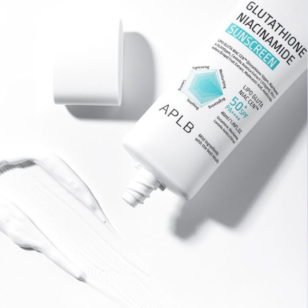 APLB GLUTATHIONE NIACINAMIDE SUNSCREEN SPF50+