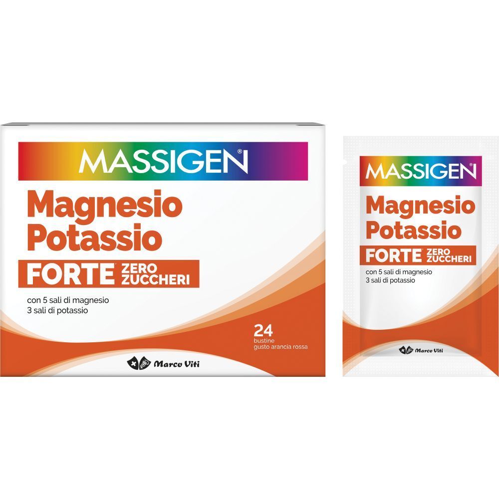 MASSIGEN MAGNESIO E POTASSIO FORTE ZERO ZUCCHERI 30BST