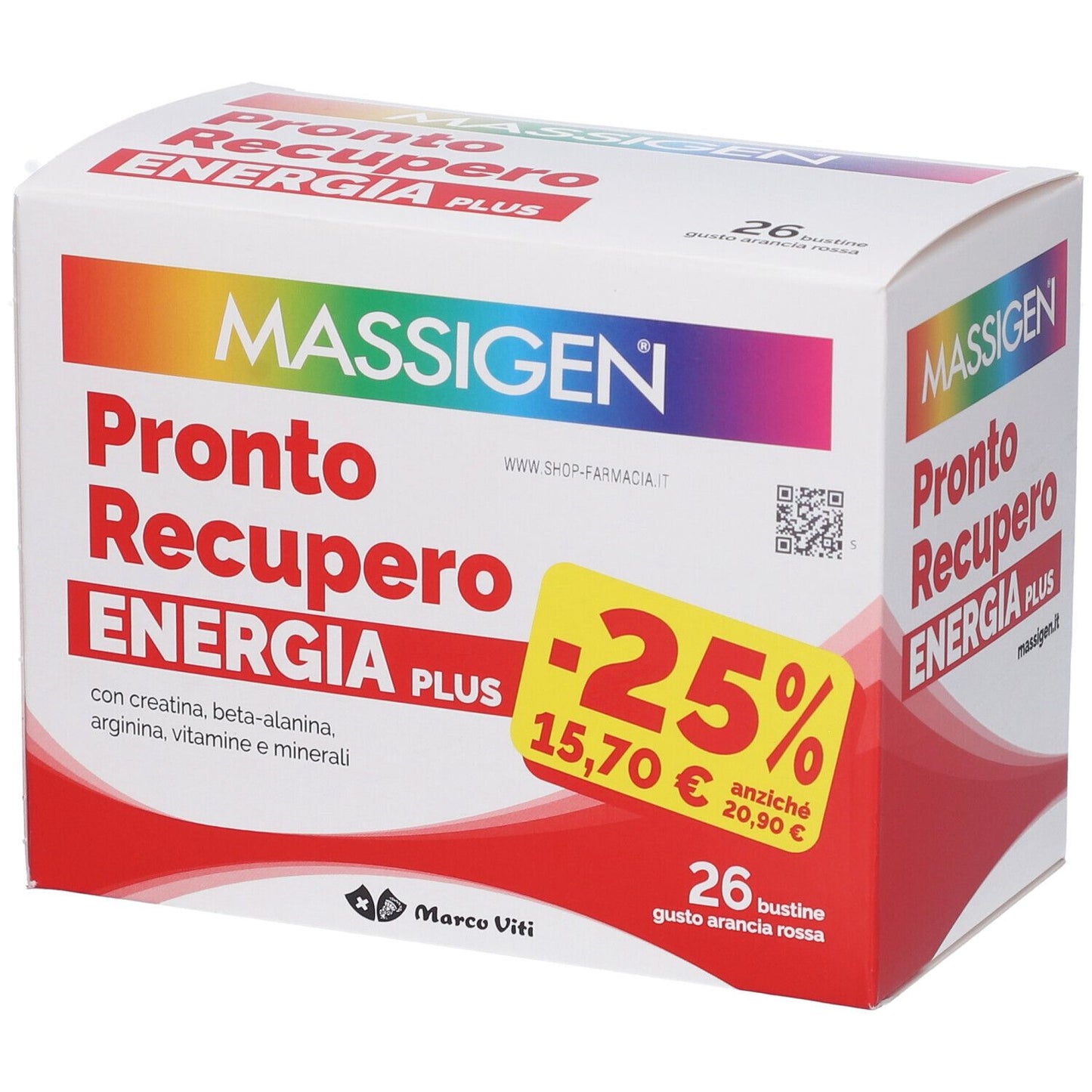 MASSIGEN PRONTO RECUPERO ENERGIA PLUS 26BST