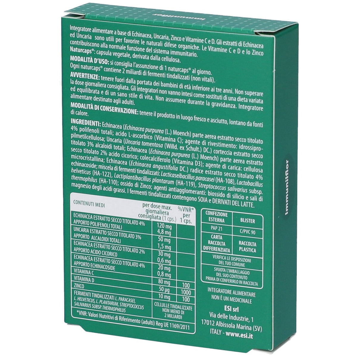 ESI IMMUNILFLOR CAPSULE FORTE