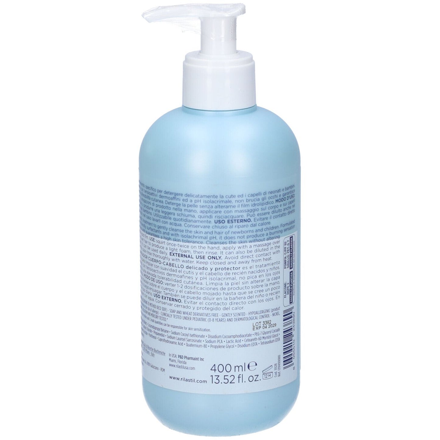 RILASTIL DERMESTIL PEDIATRIC 400ML