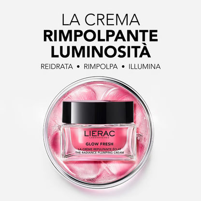 LIERAC GLOW FRESH LA CREMA RIMPOLPANTE LUMINOSITA' 50ML
