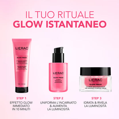 LIERAC GLOW FRESH LA CREMA RIMPOLPANTE LUMINOSITA' 50ML