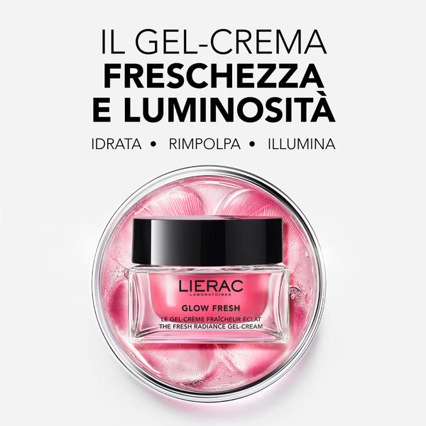 LIERAC GLOW FRESH IL GEL CREMA FRESCHEZZA E LUMINOSITA' 50ML