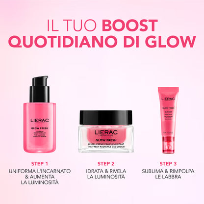 LIERAC GLOW FRESH IL GEL CREMA FRESCHEZZA E LUMINOSITA' 50ML