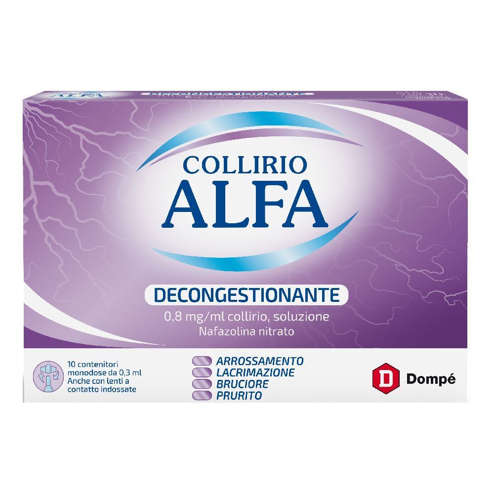 COLLIRIO ALFA DECONGESTIONANTE MONODOSE