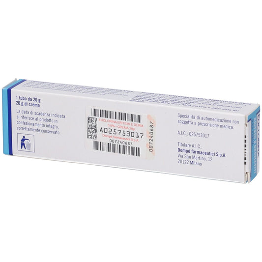 EUCLORINA ERITEMI E DERMATITI 0,5% CREMA 20G
