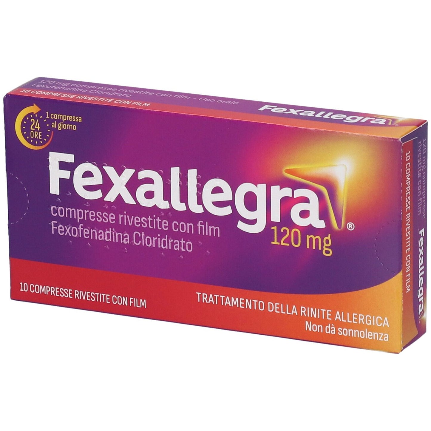 FEXALLEGRA 120MG 10CPR RIV