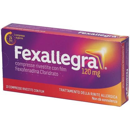 FEXALLEGRA 120MG 10CPR RIV