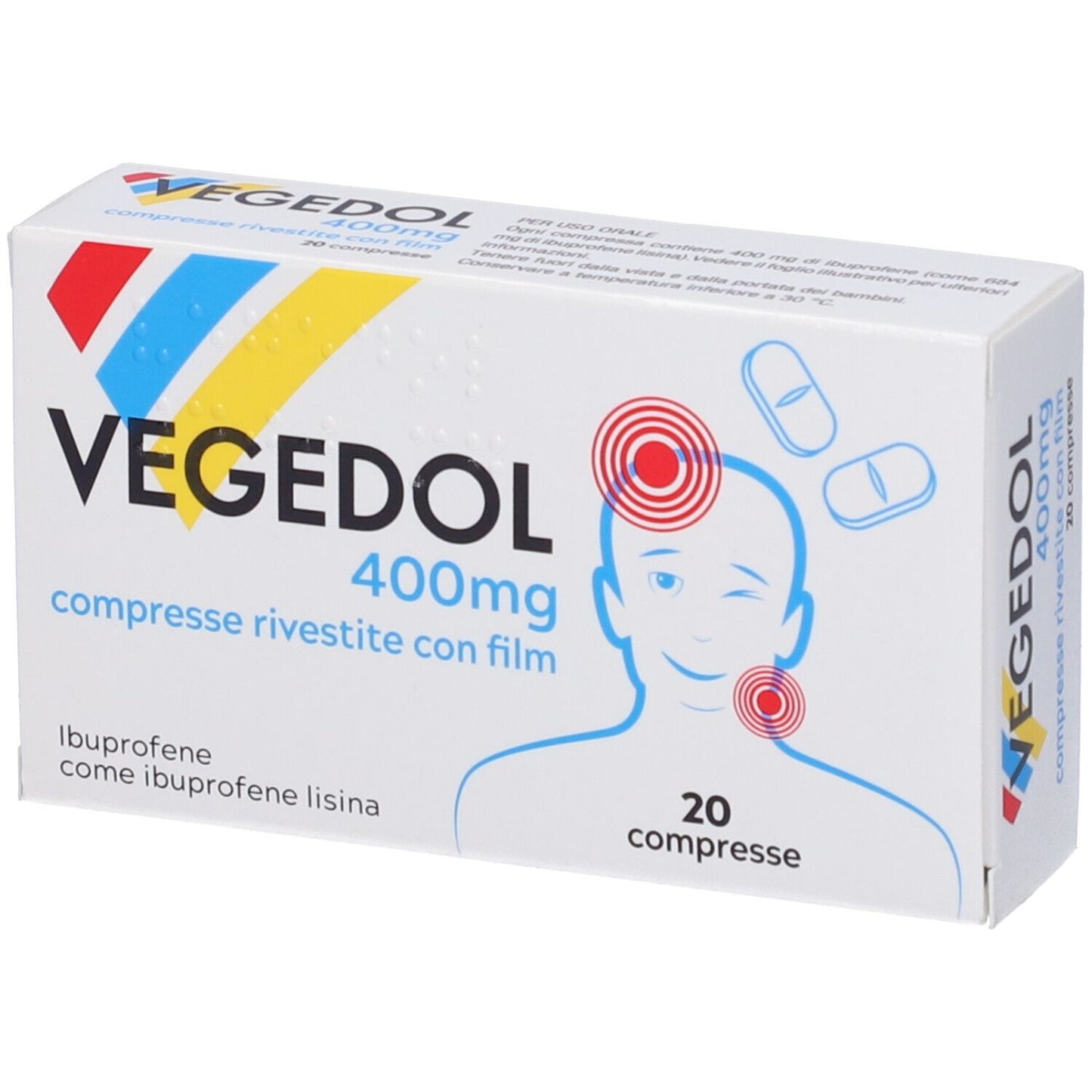 VEGEDOL 400MG 20CPR
