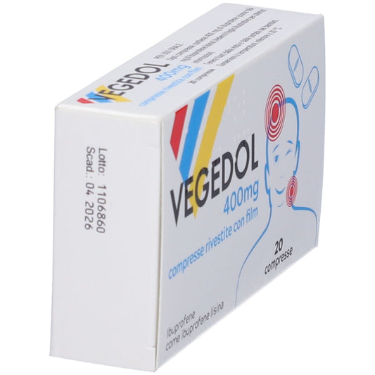 VEGEDOL 400MG 20CPR