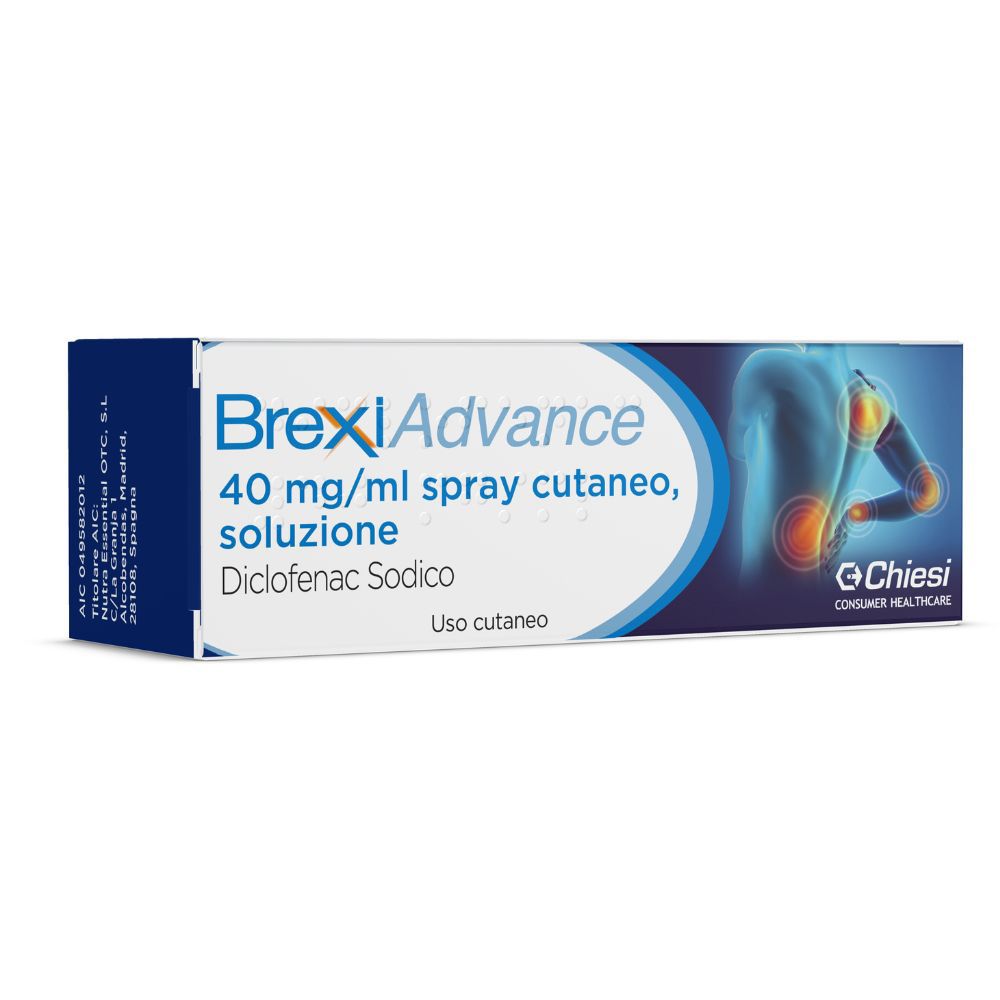 BREXIDOLADVANCE 40MG/ML SPRAY CUTANEO SOLUZIONE