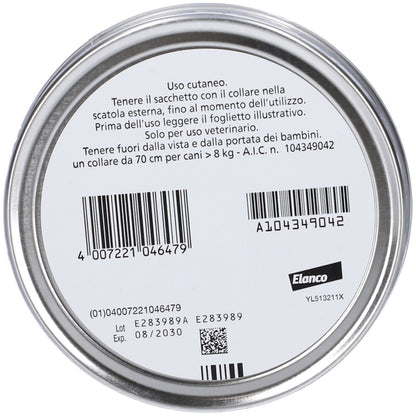 SERESTO collare antiparassitario 45 g (70 cm) cani (peso superiore a 8 kg)