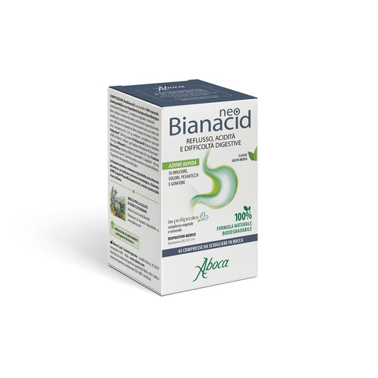 ABOCA NEOBIANACID 45 COMPRESSE GUSTO MENTA