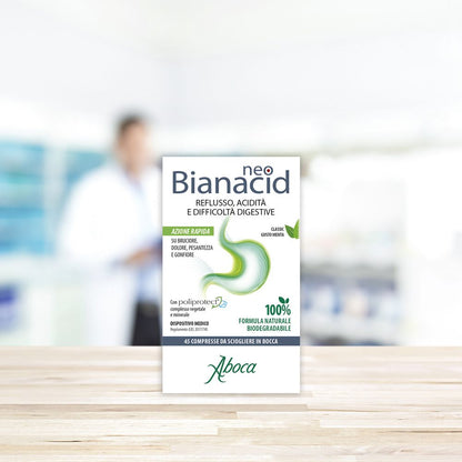 ABOCA NEOBIANACID 45 COMPRESSE GUSTO MENTA