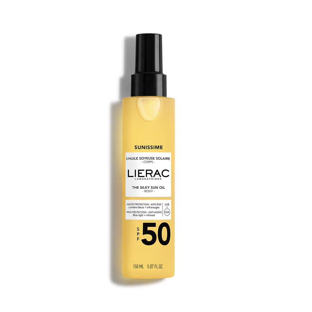 LIERAC OLIO SOLARE SETOSO SPF50