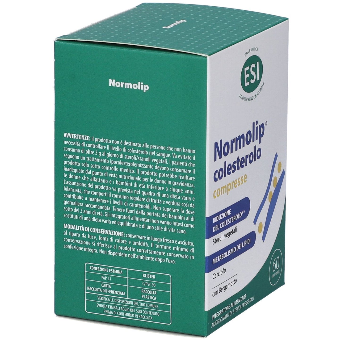 ESI NORMOLIP COLESTEROLO 60 COMPRESSE