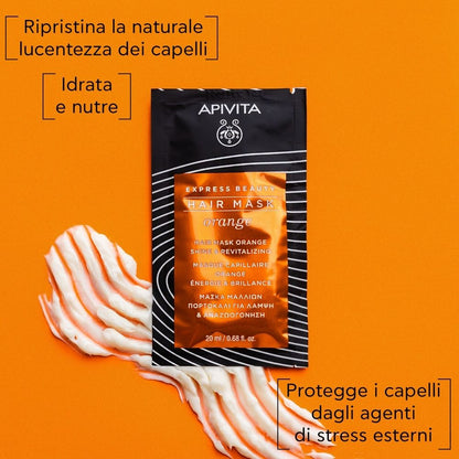 APIVITA Maschera Capelli Illuminante Rivitalizzante 20ML