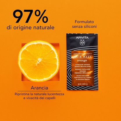 APIVITA Maschera Capelli Illuminante Rivitalizzante 20ML
