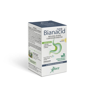 ABOCA NEOBIANACID 45 COMPRESSE GUSTO LIMONE