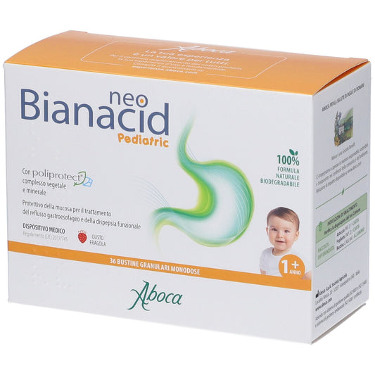 ABOCA NEOBIANACID PEDIATRIC 36 BUSTINE GUSTO FRAGOLA