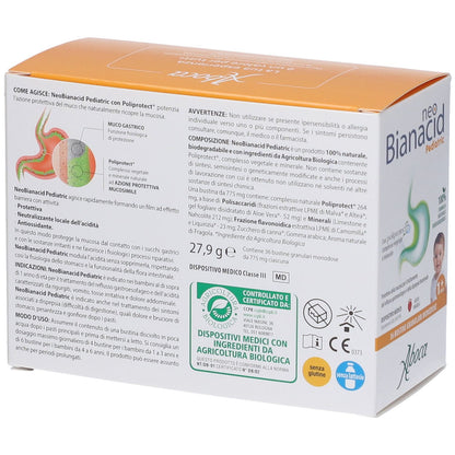 ABOCA NEOBIANACID PEDIATRIC 36 BUSTINE GUSTO FRAGOLA