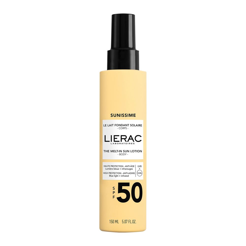 LIERAC SUNISSIME LATTE SOLARE FONDENTE CORPO SPF 50