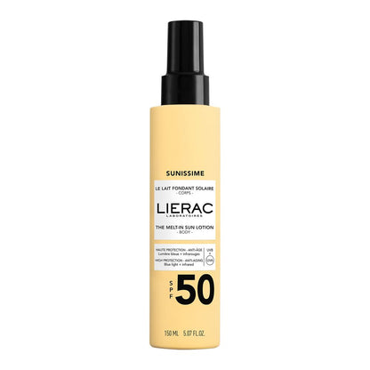 LIERAC SUNISSIME LATTE SOLARE FONDENTE CORPO SPF 50
