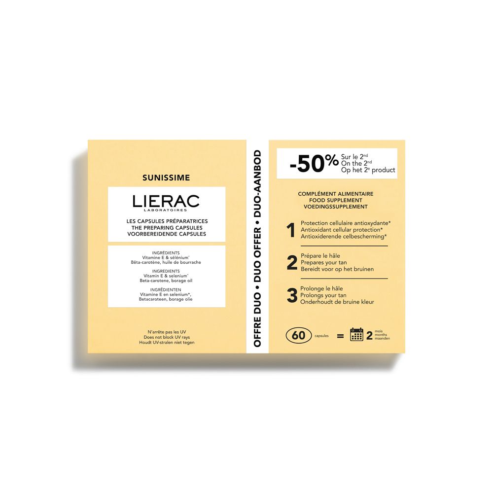 LIERAC SUNISSIME DUO CAPSULE