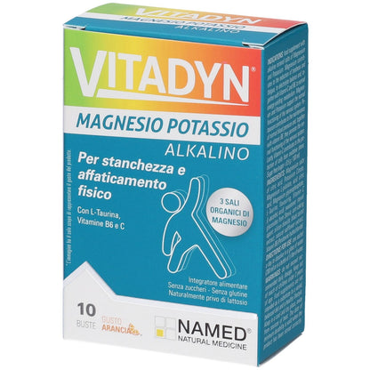 NAMED VITADYN MAGNESIO E POTASSIO ALKALINO GUSTO ARANCIA 10BST