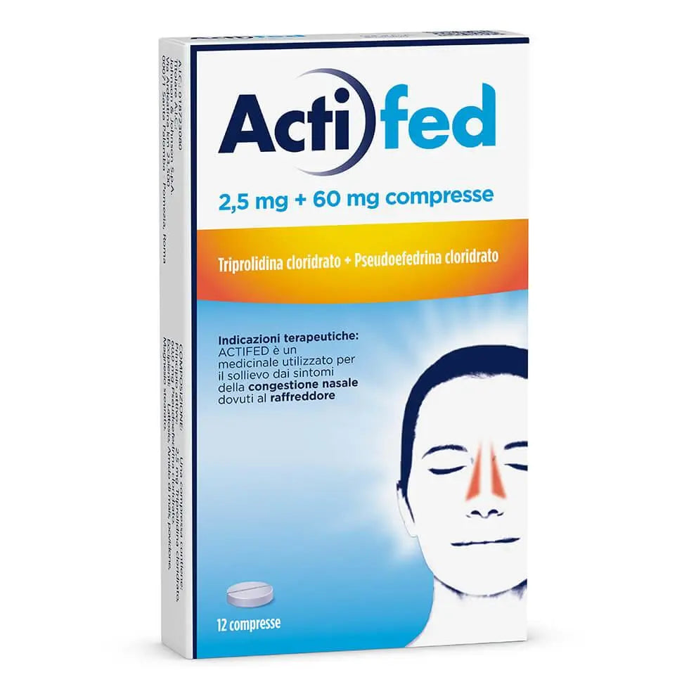 ACTIFED COMPRESSE