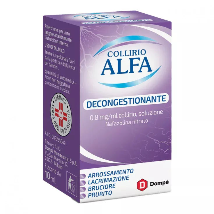 COLLIRIO ALFA DECONGESTIONANTE MULTIDOSE 10ML