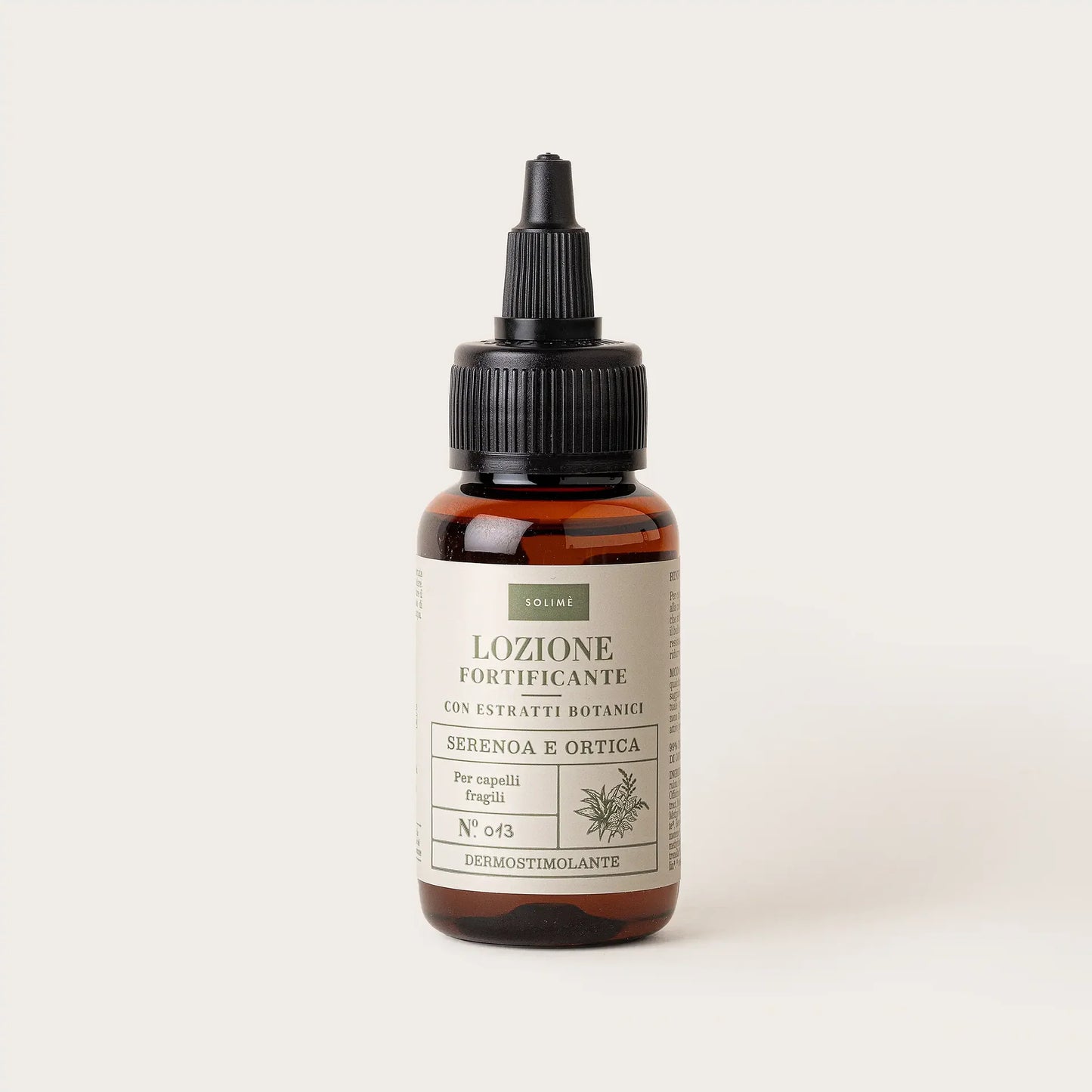 SOLIME' Lozione fortificante per capelli alla Serenoa e Ortica 50ML