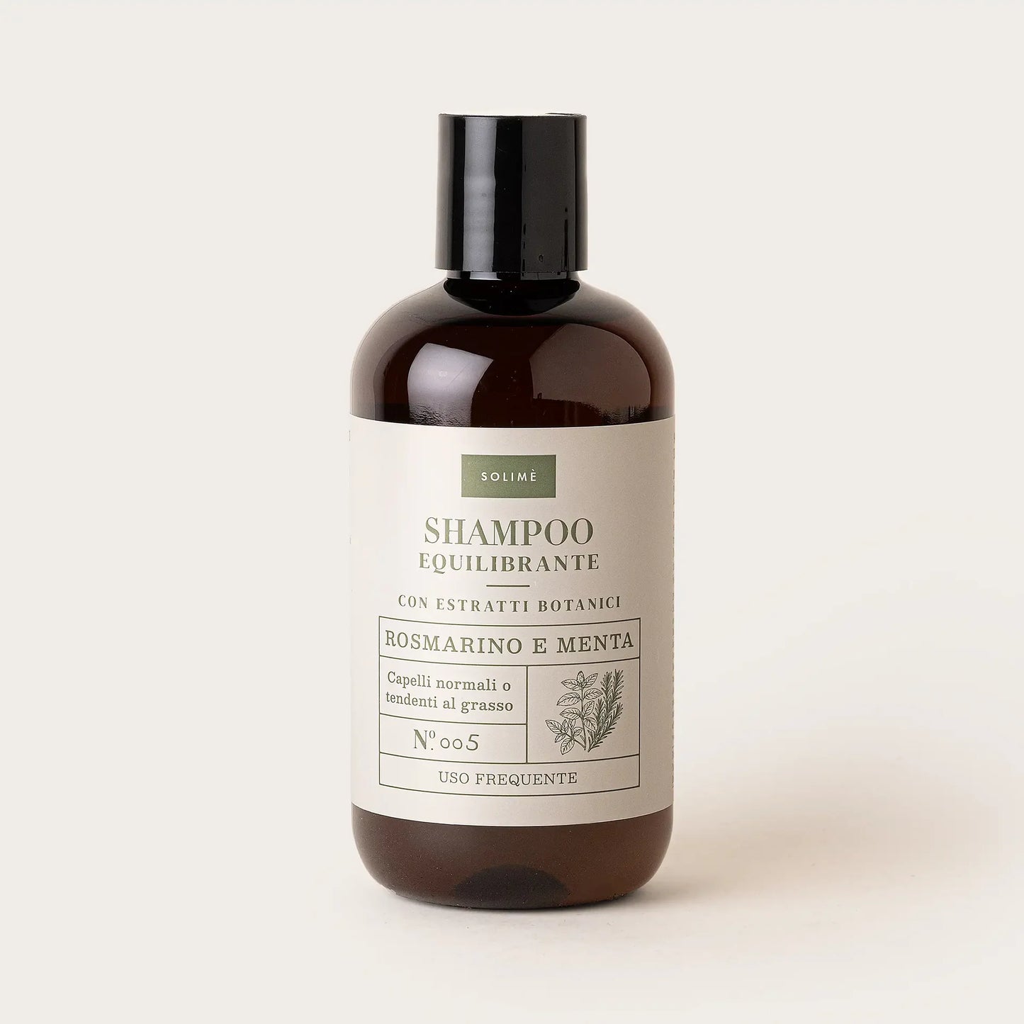 SOLIME' Shampoo equilibrante Rosmarino e Menta con estratti naturali 250ML