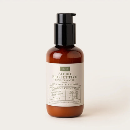 SOLIME' Siero termoprotettivo naturale per capelli all'Avocado e Fico d'India 150ML