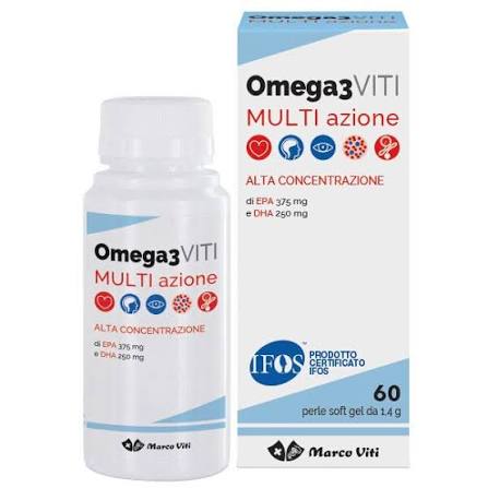 OMEGA 3 VITI MULTI AZIONE 60PERLE SOFT GEL
